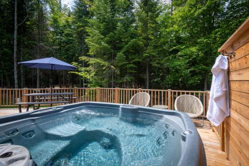 Iekārtas, Chalet AuCalm - Spa in Chertsey (QC)