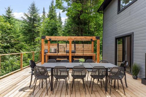 Iekārtas, Les Petits Chalets in Val-des-Lacs (QC)