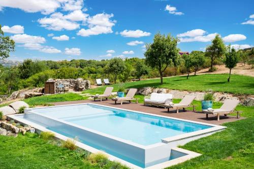 Vrt, North Sardinia Retreats Stazzo Liccia Barria - villa con piscina in Bilianu Saldu