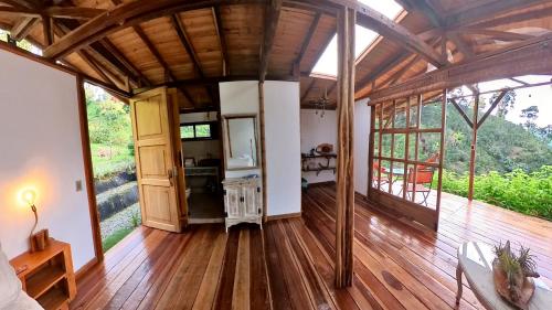 View, Moira Ecolodge - Cabana El Porvenir - Cordoba Quindio in Pijao