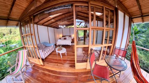 View, Moira Ecolodge - Cabana El Porvenir - Cordoba Quindio in Pijao