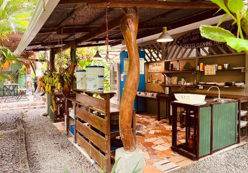 bucătărie, La Ruka Hostel in Puerto Viejo de Talamanca