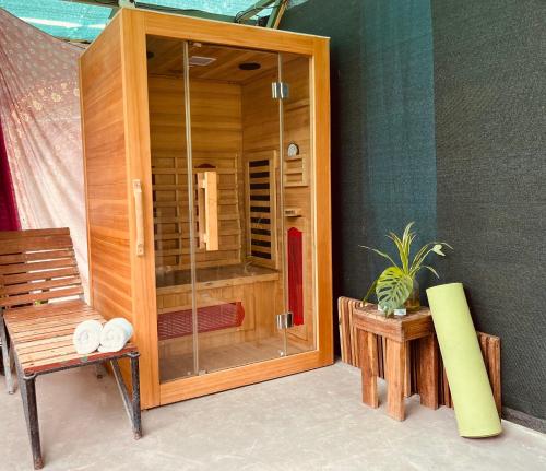 サウナ, La Ruka Hostel in プエルト ビエホ デ タラマンカ