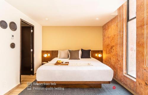 Bed, Kukun Grand Chapultepec in Major Tower-Pink zone