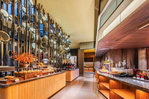 레스토랑, Intercity Hotel Hangzhou West Lake Qingchun Road in 지앙 간 지구 - 치앙지앙 뉴 타운