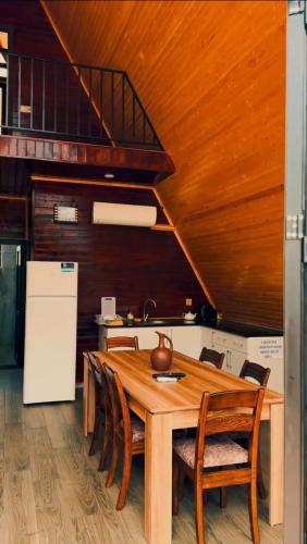 Cocina, Aframe Villa Qabala in Nohurqishlaq