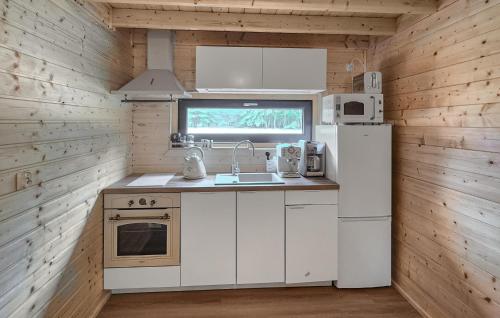 virtuve, Gorgeous Home In Nowe Warpno With Sauna in Nowe Warpno