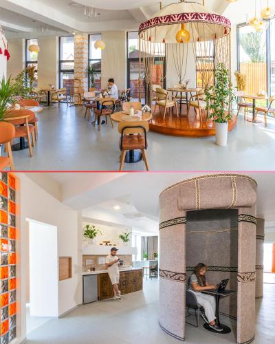 Restorāns, ololoYurt ethno-hostel & coworking in Bishkek