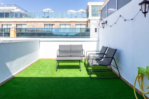 Apartamento con terraza en la playa 2