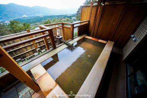 Hot spring bath, HAKONE SHICHIFUKUSOU in Mount Hakone
