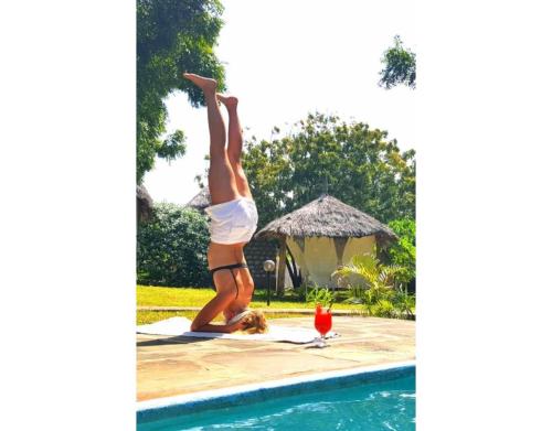 Zwembad, Eco Villas Watamu in Watamu