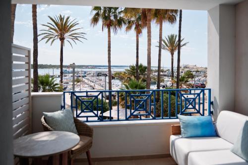 balkon/terras, Hotel Honucai in Ses Salines