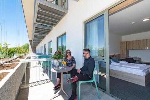 バルコニー/テラス, アカデミア ホテル**** バラトンフュレド (Akademia Hotel**** Balatonfured) in バラトンフレッド