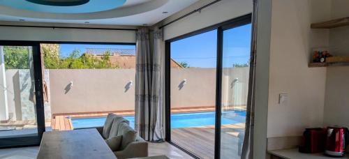 Kilátás, Maison des Sables/Pano in Pointe Aux Sables