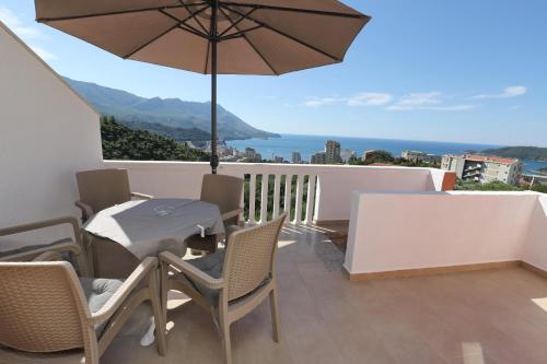 Erkély/terasz, Apartmani Amra in Boreti