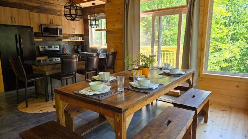 . Chalet de luxe 12 pers, Vue, nature & hamacs