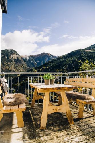 Balcony/terrace, Franzls Panorama Appartements in Bad Gastein
