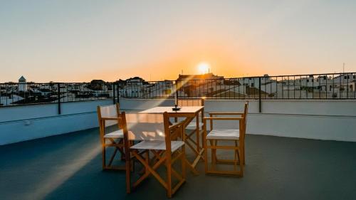 陽台/露台, Hostal SA Roqueta Mahon in 梅諾卡