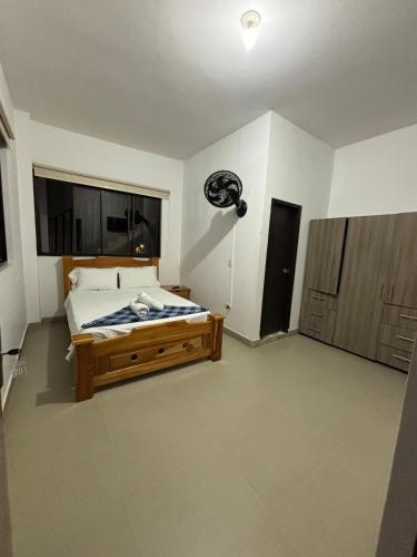 1 double bed