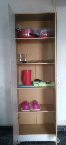 Kitchen, Hospedaje Wara in Lozano