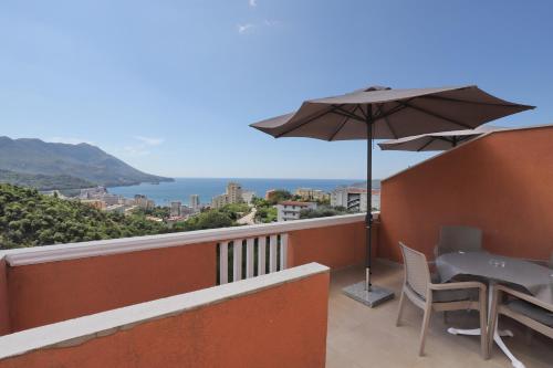 Erkély/terasz, Apartmani Amra in Boreti