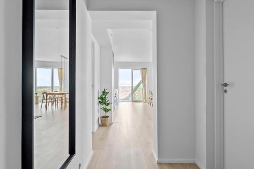 35th Floor Panorama Ocean View Apartment in Aarhus City Center