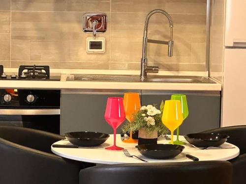 廚房, Full Color with Japanese Futon Bed and Terrace in 靠近市中心