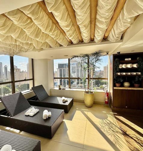 Sauna, SJ Premium Hotels By Atlantica in Goiania