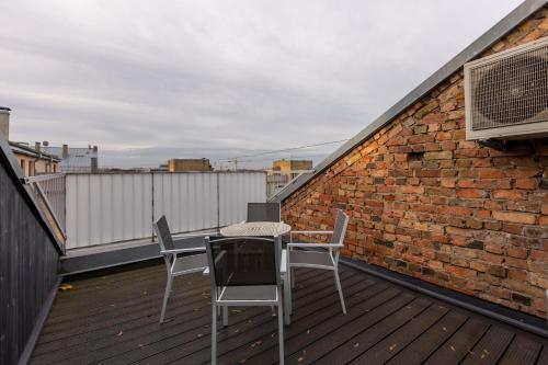 Penthouse Apartment with Terrace, Ryga (zdjęcie 9)
