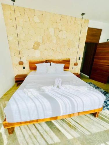 Lush Tulum Jungle Penthouse with Ensuite Rooftop Pool & HighSpeed Wifi in Balcheil, Mexico