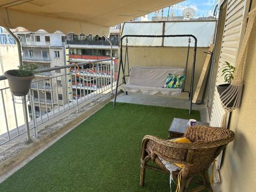 Bohemian Cozy Flat, with terrace 24h available, self- check in, Athen (Foto 5)