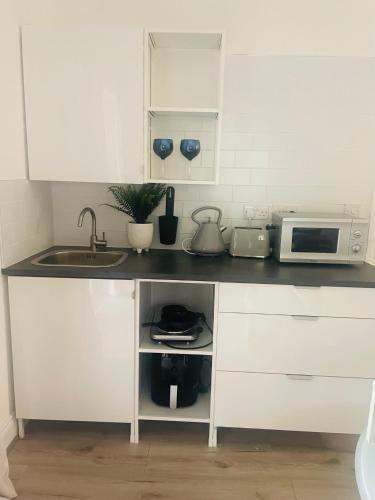 Basement studio apartment