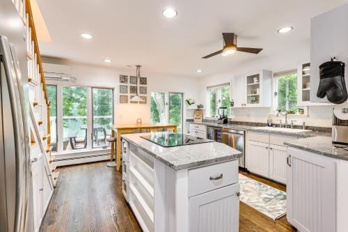 Charming Waterford Home with Dock on Niantic River! in Waterford