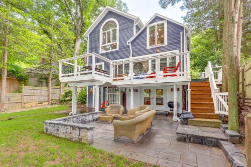 Charming Waterford Home with Dock on Niantic River! in Waterford