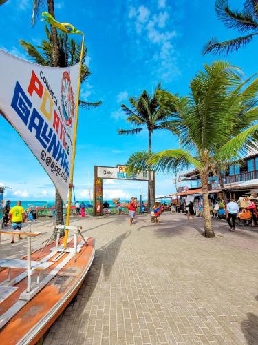 ชายหาด, Atlântico Sul Hotel (Atlantico Sul Hotel) in ปอร์โต เดอ กาลินฮัส