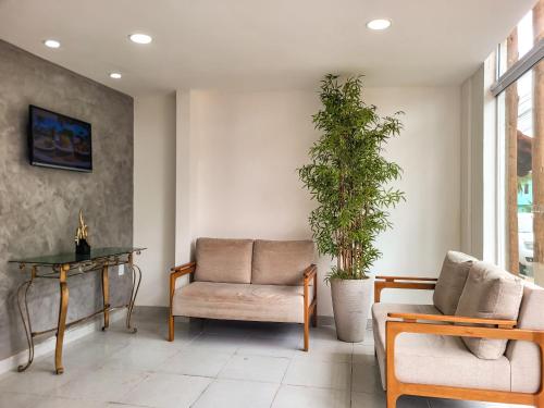 ล็อบบี้, Atlântico Sul Hotel (Atlantico Sul Hotel) in ปอร์โต เดอ กาลินฮัส