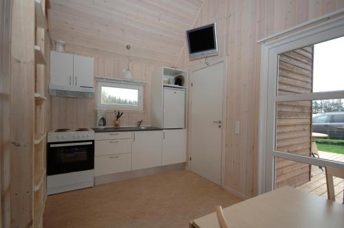 Bathroom, Løkken Klit Camping & Cottage Village in Lokken