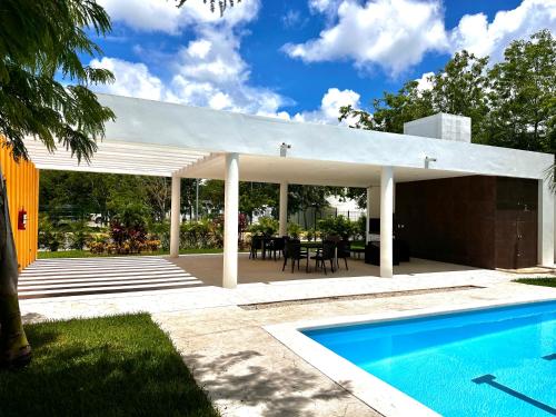 Hermosa casa cerca de la playa y aeropuerto Cancún, Cancún (fotografie 9)