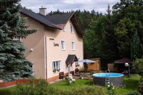 Garden, Pension Tibor a Luna in Cerny Dul