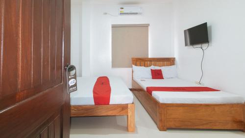 1 double bed