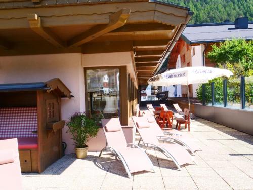 Erkély/terasz, Parkhotel Solden in Solden