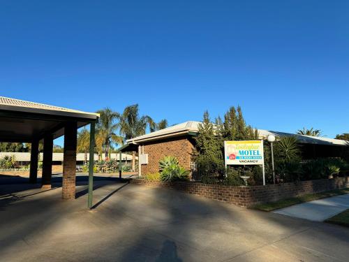 A szálláshely kívülről, Tooleybuc Motel in Tooleybuc