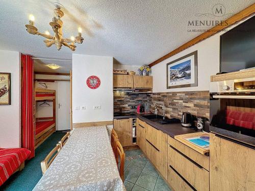 Agréable 2 pièces 4 pers, ski aux pieds, emplacement parfait - FR-1-178-99 - Location saisonnière - Les Belleville