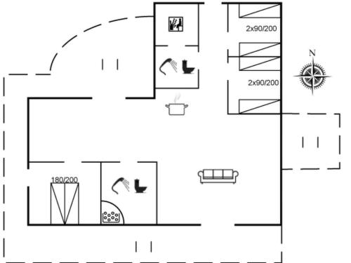  Holiday Home Halvor - 200m from the sea in Western Jutland by Interhome in Ringkøbing