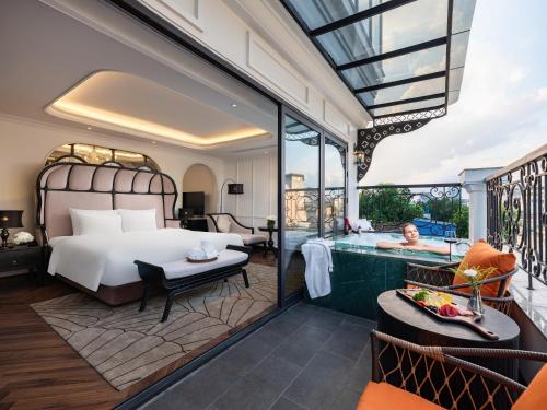 Suite, grand, vista sulla città, idromassaggio, terrazza