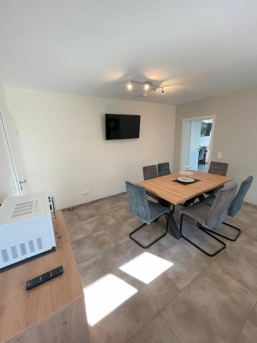 廚房, Bonnavista Ferienwohnungen in 格羅斯伊巴赫