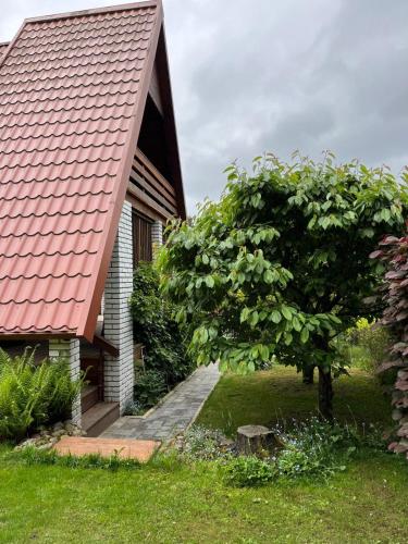 Зовнішній вигляд готелю, Leszczynowy domek nad jeziorem in Добре-Място
