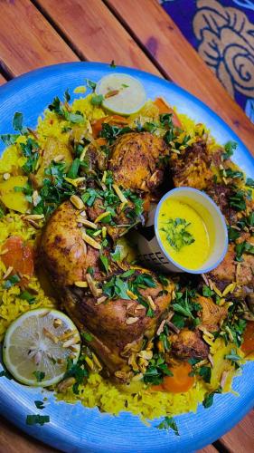 مطعم, אוהל בוסתן הזיתים in Halutza