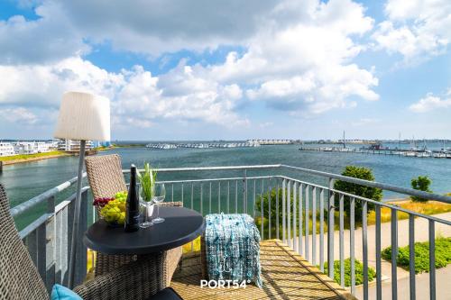 Apartment with Sea View room in Ferienwohnung Sehliebe App 25 Olpenitz