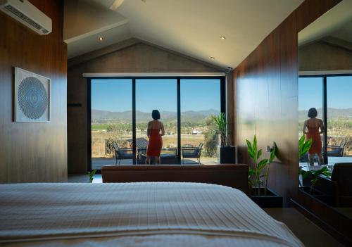 Kilátás, Bajo Estrellas Hotel Contemporáneo (Bajo Estrellas Hotel Contemporaneo) in San Marcos